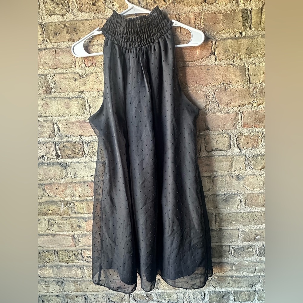 Elle Black Sleeveless Dress - Picture 2 of 6